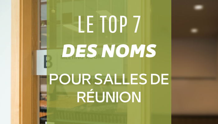 Le Top Des Noms De Salles De R Union Motilde